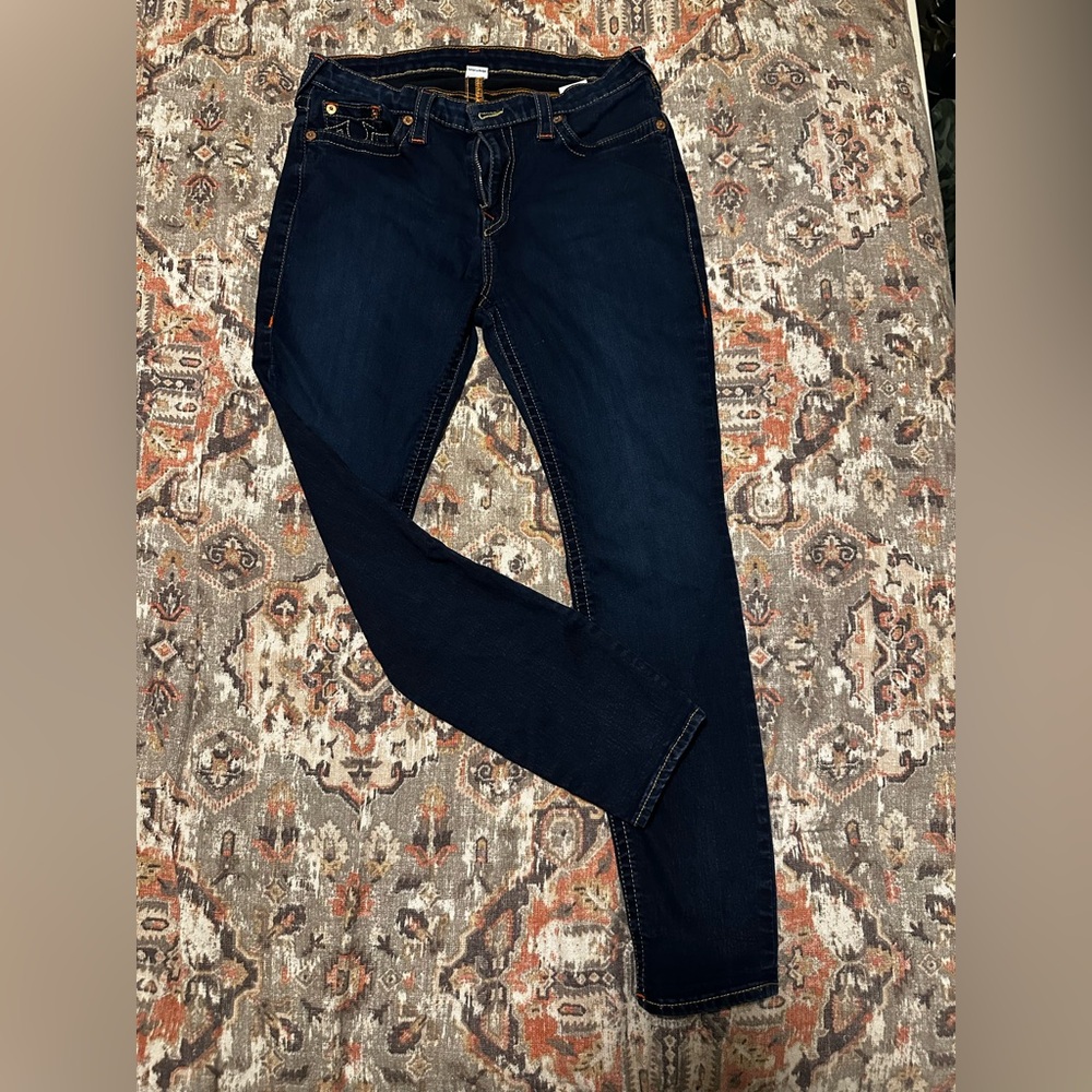 True Religion Skinny Jeans - low rise